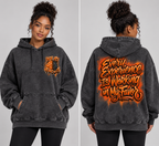 "Every Experience Is Working in My Favor" Vintage Mineral Wash Hoodie
