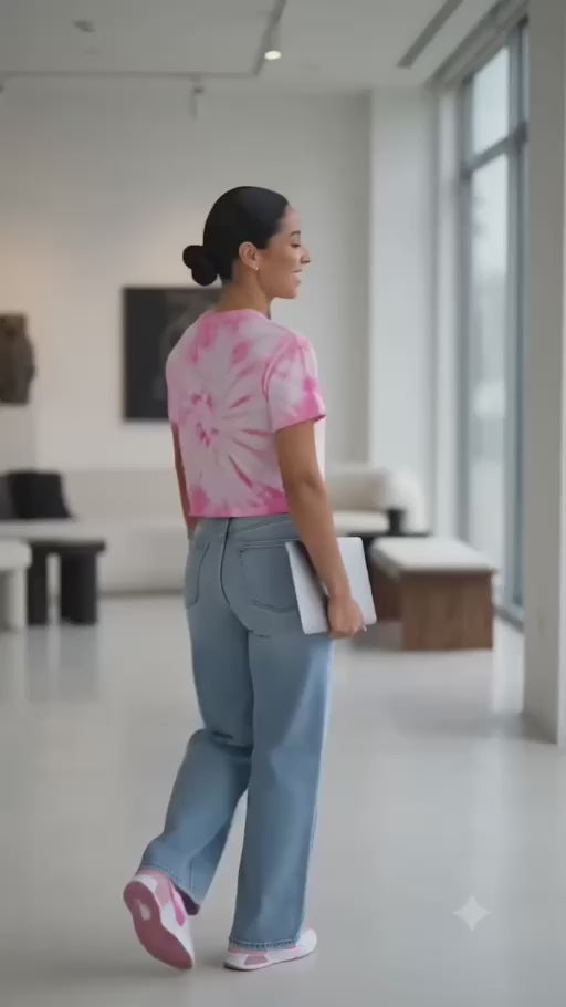 Chromatic Minds cropped tee video
